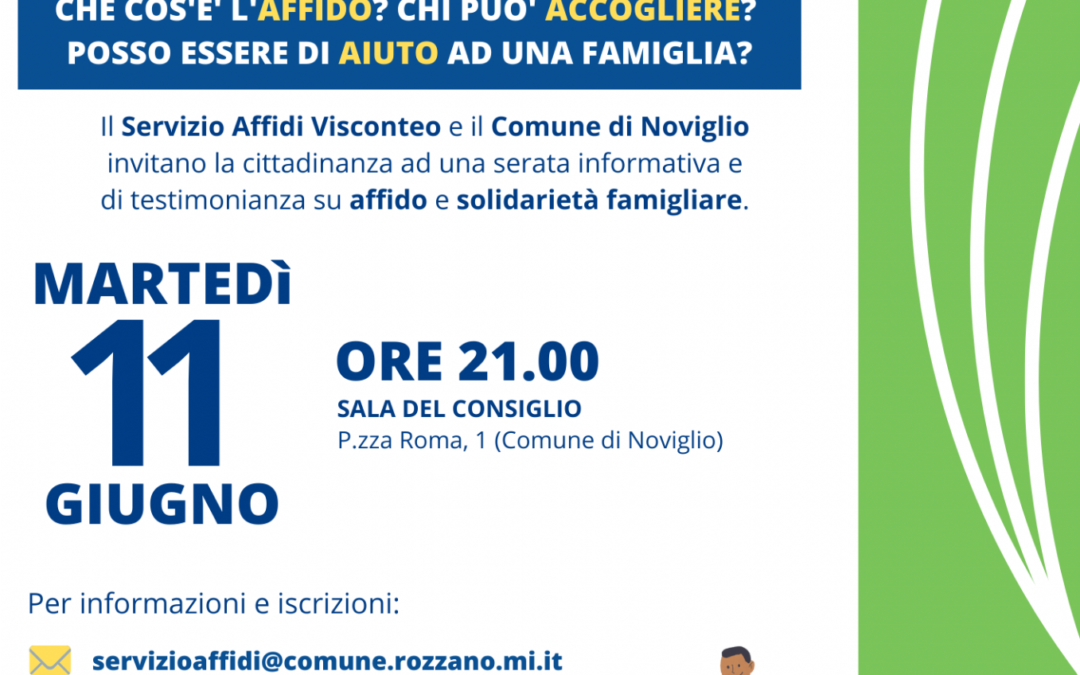 L’affido si presenta